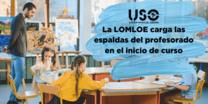USO demana una moratòria al nou currículum de la LOMLOE