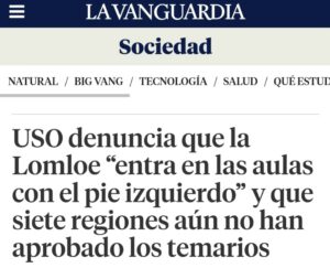 La LOMLOE entra a les aules amb el peu esquerre