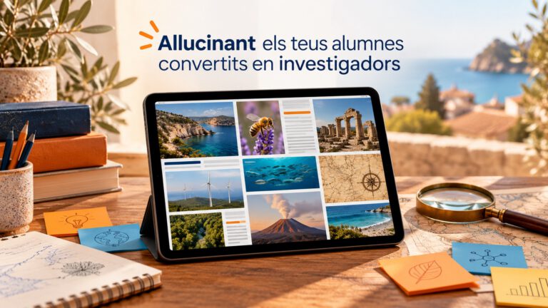 Imatge del curs Al·lucinant! Els teus alumnes convertits en investigadors sobre un tema amb Flipboard