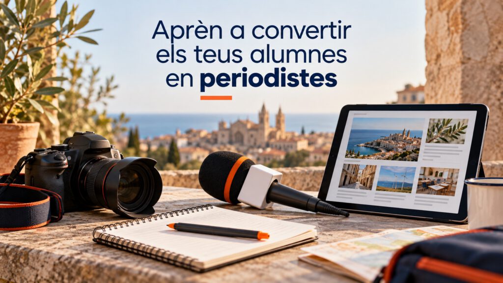 Imatge del curs Aprèn a convertir fàcilment als teus alumnes en periodistes de la teva matèria amb Flipboard (Setembre)