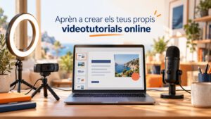 Imatge del curs Aprèn a crear els teus propis videotutorials online: guia completa per a professors (Setembre)