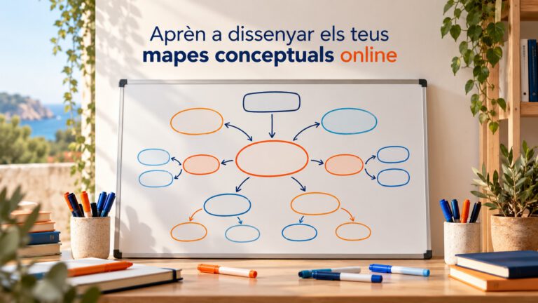 Imatge del curs Aprèn a dissenyar els teus Mapes Conceptuals Online (Setembre)
