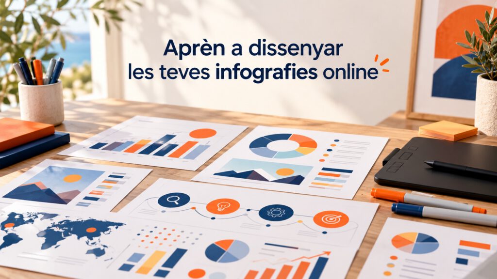 Imatge del curs Aprèn a dissenyar les teves Infografies Online (Septembre)