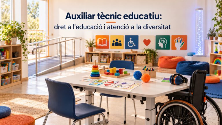 Imatge del curs Auxiliar Tècnic Educatiu i Comunitat Educativa I. Dret a l’Educació i atenció a la diversitat.