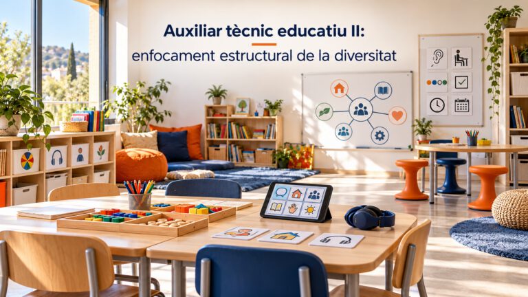 Imatge del curs Auxiliar tècnic educatiu i comunitat educativa II. Enfocament estructural de la diversitat