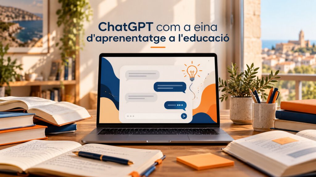 Imatge del curs chatGPT com eina d’aprenentatge a l’educació