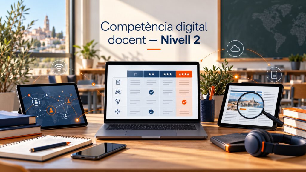 Imatge del curs Competència digital docent Nivell 2