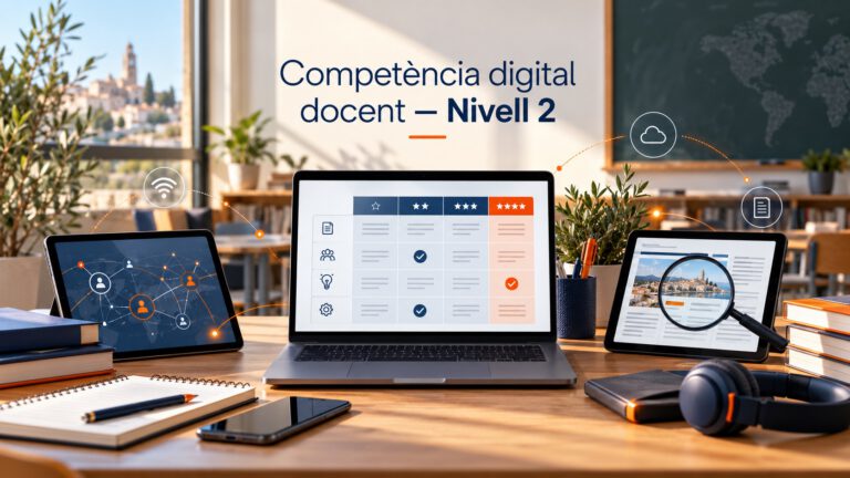 Imatge del curs Competència digital docent Nivell 2