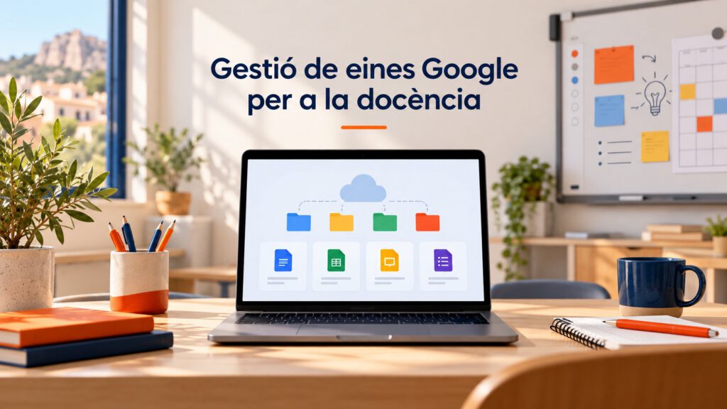 Imatge del curs Gestió de eines google per a la docència