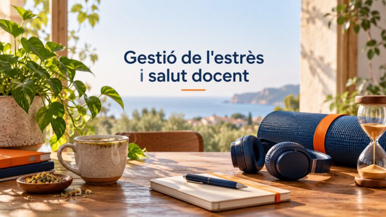 Imatge del curs Gestió de l’estrès i salut docent