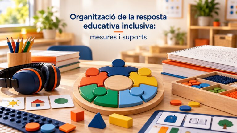 Imatge del curs Organització de la resposta educativa inclusiva. Mesures i suports.