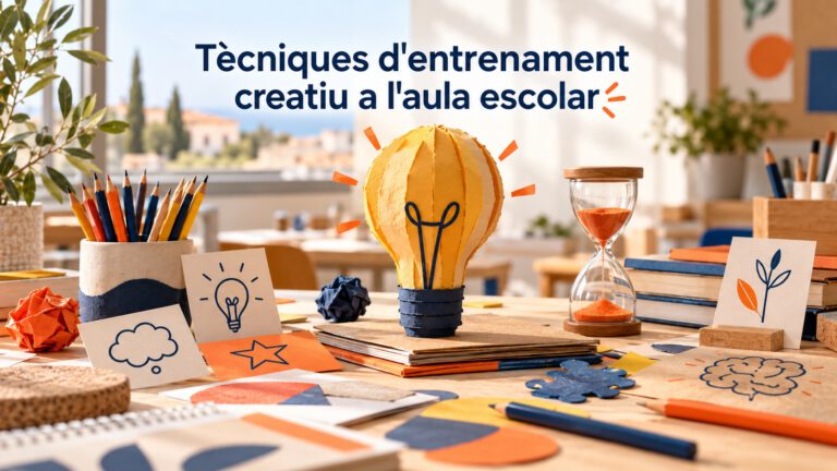 Imatge del curs Tècniques d’entrenament creatiu a l’aula escolar