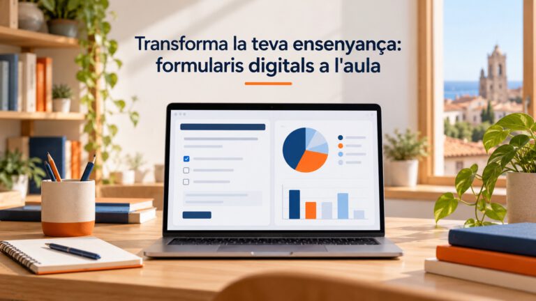 Imatge del curs Transforma la teva Ensenyança: Incorpora els Innovadors Formularis de Google a l’aula
