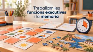 Imatge del curs Treballam les funcions executives i la memòria amb els alumnes