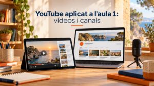 Imatge del curs YouTube aplicat a l’aula 1. Videos i canals de YouTube (Setembre)