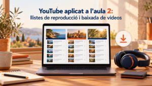 Imatge del curs YouTube aplicat a l’aula 2: Llistes de Reproducció i Baixada de Vídeos (Setembre)