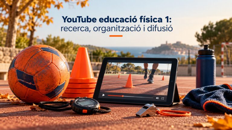 Imatge del curs YouTube & Educació Física 1. Recerca, organització i difusió d’informació audiovisual (Setembre)